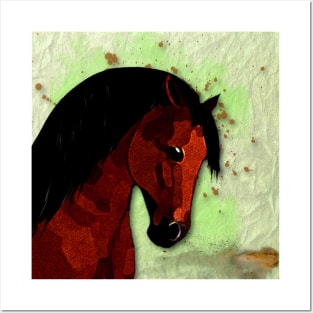 Horse Lovers Bay Horse Posters and Art